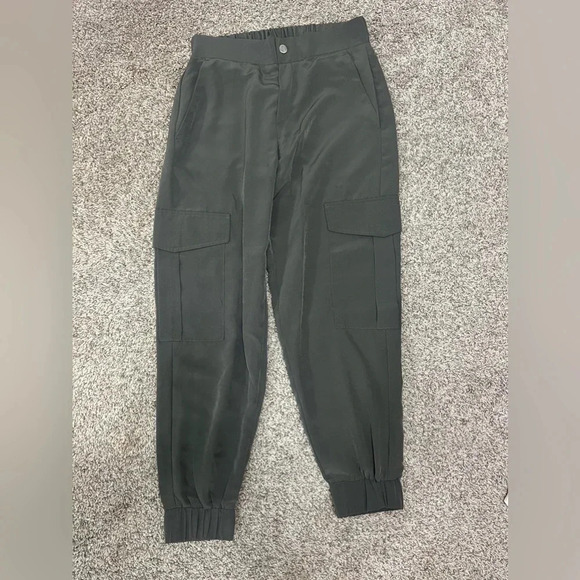Green Zara Jogger Pants - Picture 2 of 5